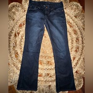 Lucky Brand Sweet Jean Boot Cut Dark Denim Jeans, Size 27